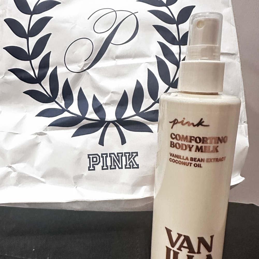 PINK Victoria's Secret Comforting Body Milk-vanilla bean extract and coconut oil